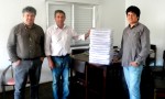 Prefeito Felipe da Feira recebe os documentos do Plano de Prevenção Contra Incêndio