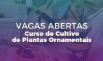 Vagas abertas para Curso de cultivo de Plantas Ornamentais em Pinheiro Machado