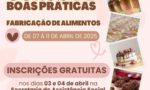 Capacitação em Boas Práticas na Fabricação de Alimentos – Inscrições Abertas